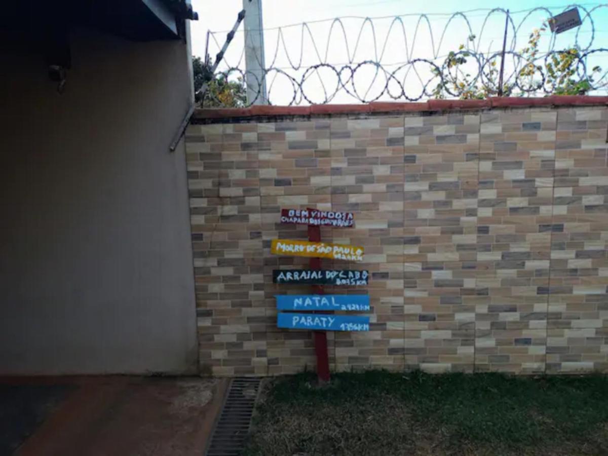 Casa Com Spa De Hidro, Aquecedor E Cromoterapia A 1,0 Km Do Centro Chapada dos Guimarães Eksteriør bilde